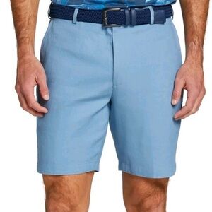 Walter Hagen NWT Men’s Clubhouse Linen Blue/Grey Shorts
